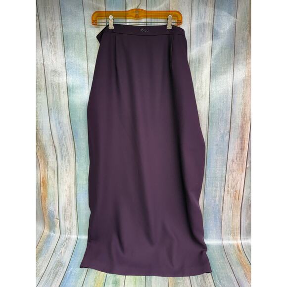 J.R. Nites Woman Two Piece Skirt Set Purple Size 16 Fancy Cruise Wedding Sequin - Picture 7 of 10